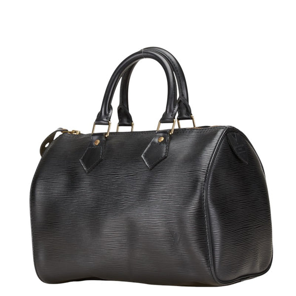 ルイ ヴィトン エピ スピーディ25 ハンドバッグ ミニボストンバッグ M59032 ノワール ブラック レザー レディース LOUIS VUITTON 【中古】