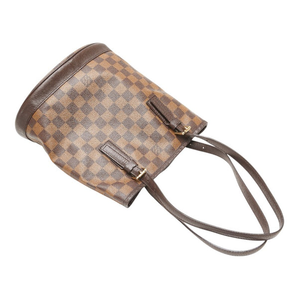 ルイ ヴィトン ダミエ マレ トートバッグ ショルダーバッグ N42240 ブラウン PVC レザー レディース LOUIS VUITTON 【中古】
