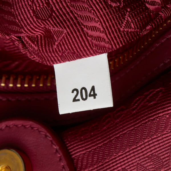 プラダ ハンドバッグ ショルダーバッグ 2WAY 1BA172 ピンク ナイロン レザー レディース PRADA 【中古】