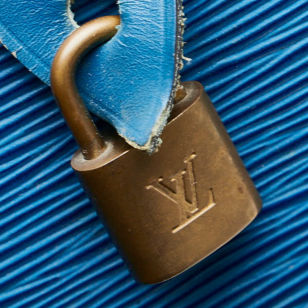 ルイ ヴィトン エピ スピーディ30 ハンドバッグ ミニボストンバッグ M43005 トレドブルー レザー レディース LOUIS VUITTON 【中古】