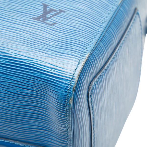 ルイ ヴィトン エピ スピーディ30 ハンドバッグ ミニボストンバッグ M43005 トレドブルー レザー レディース LOUIS VUITTON 【中古】