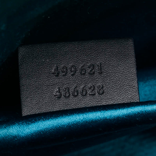 グッチ オフィディア シェリーライン 斜め掛け ショルダーバッグ 499621 レッド ブラック スウェード レザー レディース GUCCI 【中古】