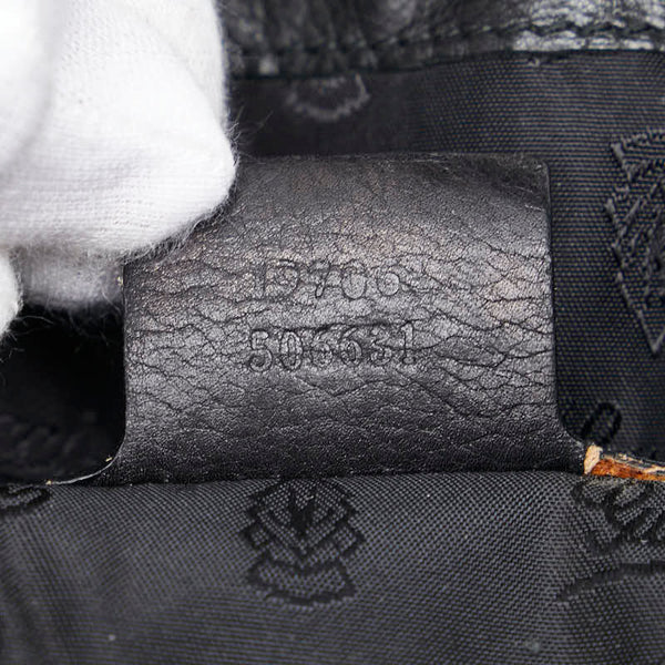 グッチ ヒステリア ワンショルダーバッグ 197061 ブラック パテントレザー レディース GUCCI 【中古】