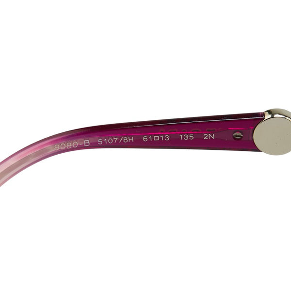 ブルガリ サングラス 8080-B パープル マルチカラー プラスチック カラーストーン レディース BVLGARI 【中古】
