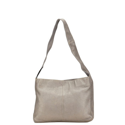 フェンディ ワンショルダーバッグ グレー レザー レディース FENDI 【中古】