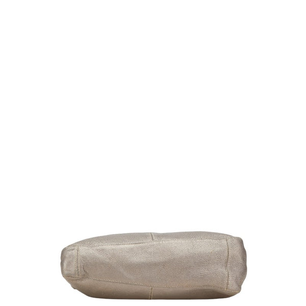 フェンディ ワンショルダーバッグ グレー レザー レディース FENDI 【中古】