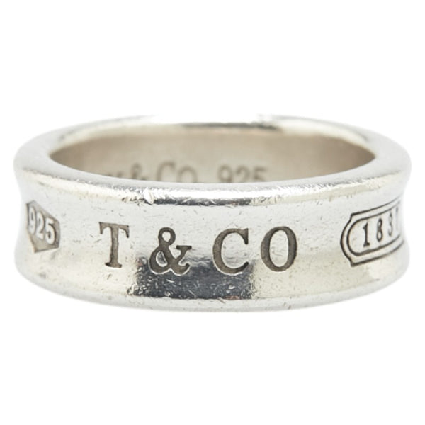 ティファニー 1837 ナロー リング 指輪 SV925 シルバー レディース TIFFANY&Co. 【中古】