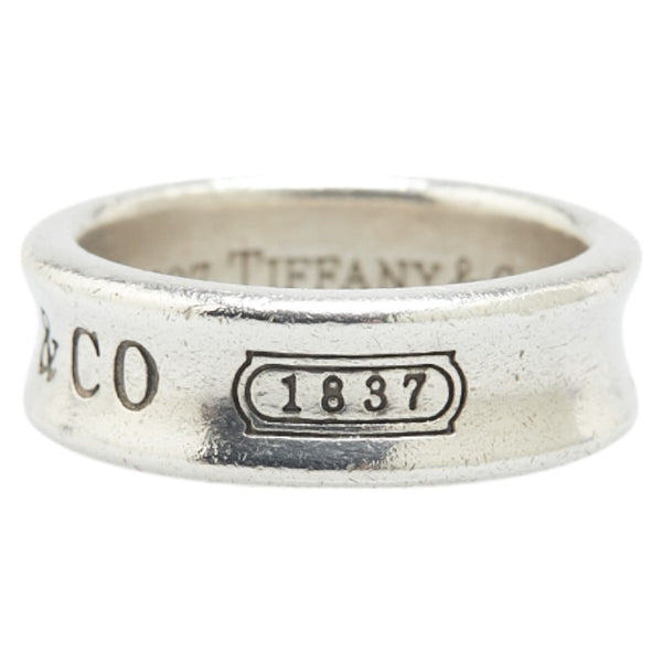ティファニー 1837 ナロー リング 指輪 SV925 シルバー レディース TIFFANY&Co. 【中古】