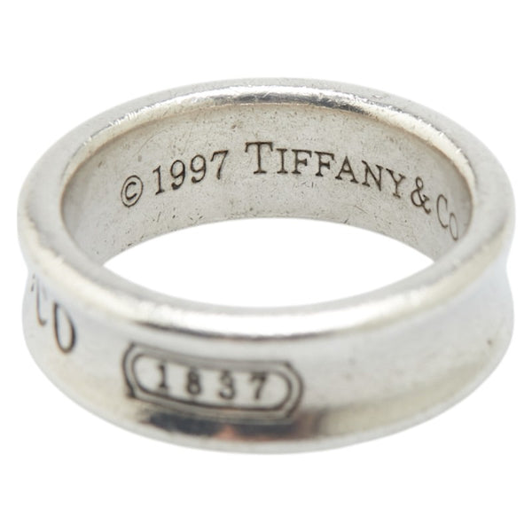 ティファニー 1837 ナロー リング 指輪 SV925 シルバー レディース TIFFANY&Co. 【中古】