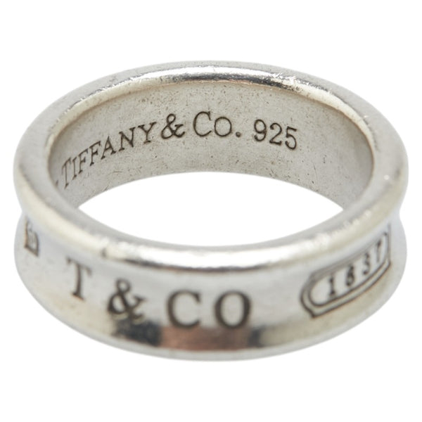 ティファニー 1837 ナロー リング 指輪 SV925 シルバー レディース TIFFANY&Co. 【中古】