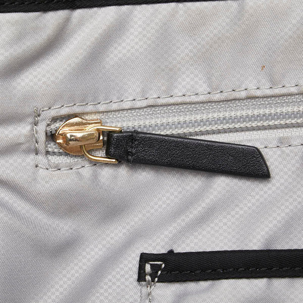 トゥミ リュック バックパック ブラック ナイロン レザー レディース TUMI 【中古】