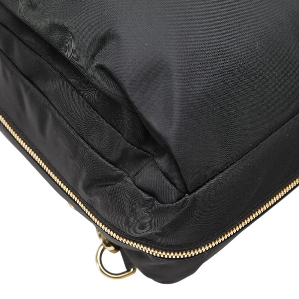 トゥミ リュック バックパック ブラック ナイロン レザー レディース TUMI 【中古】