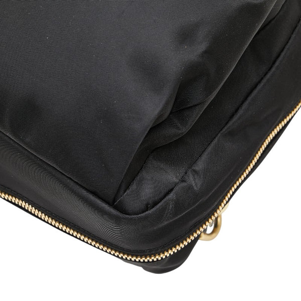 トゥミ リュック バックパック ブラック ナイロン レザー レディース TUMI 【中古】
