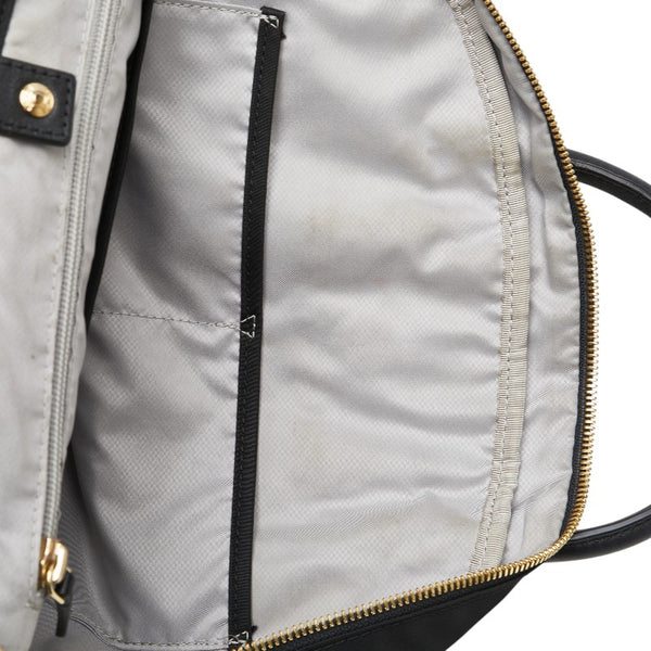 トゥミ リュック バックパック ブラック ナイロン レザー レディース TUMI 【中古】