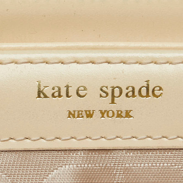 ケイトスペード ラウンドファスナー 長財布 ブラック レザー レディース Kate Spade 【中古】