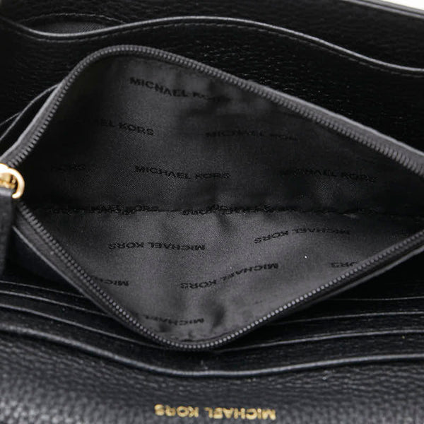マイケルコース 長財布 ブラック レザー レディース Michael Kors 【中古】