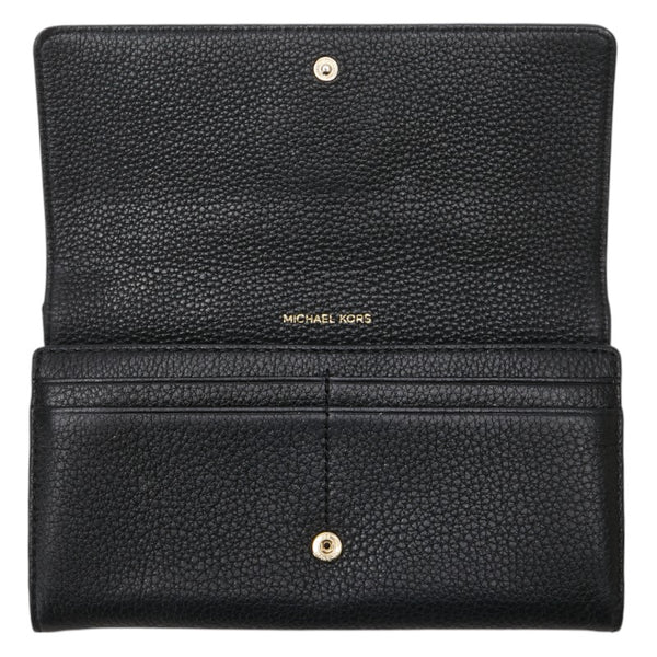 マイケルコース 長財布 ブラック レザー レディース Michael Kors 【中古】