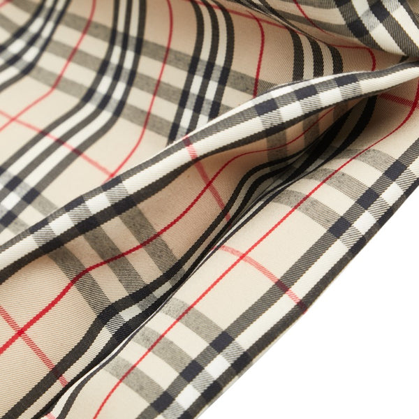 バーバリー ノバチェック ハンドバッグ トートバッグ ベージュ マルチカラー キャンバス レザー レディース BURBERRY 【中古】