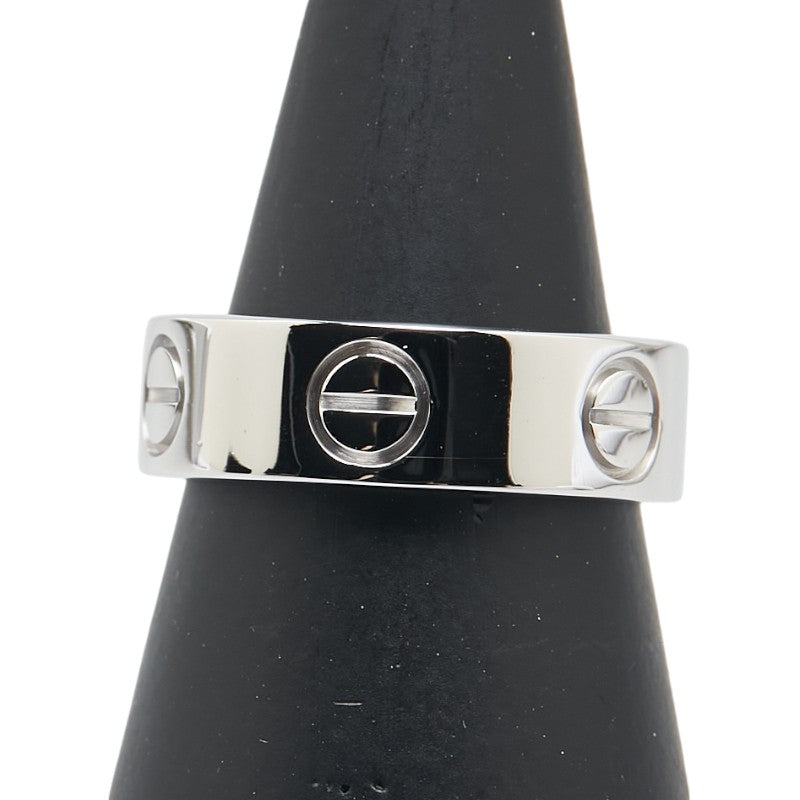 カルティエ ラブリング リング 指輪 #48 K18WG ホワイトゴールド レディース CARTIER 【中古】