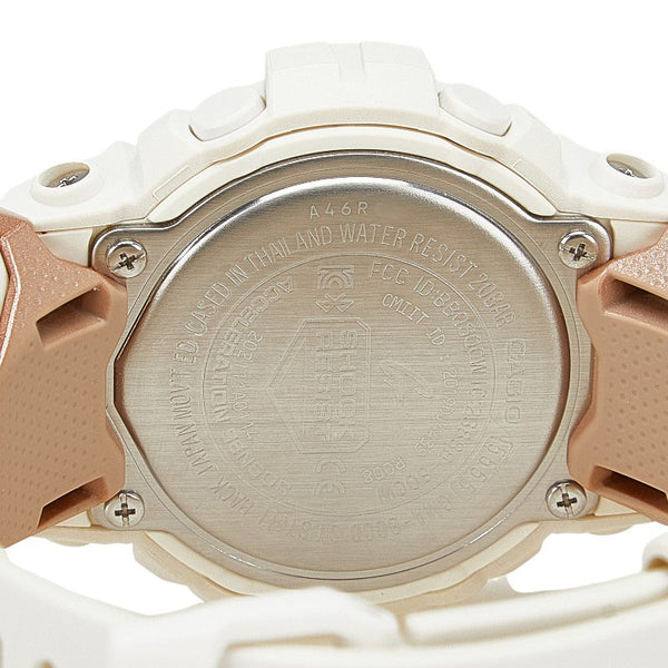カシオ G-SHOCK ミッドサイズ スマートフォンリンク 腕時計 GMA-B800 クオーツ ホワイト文字盤 樹脂系 ラバー メンズ CASIO 【中古】