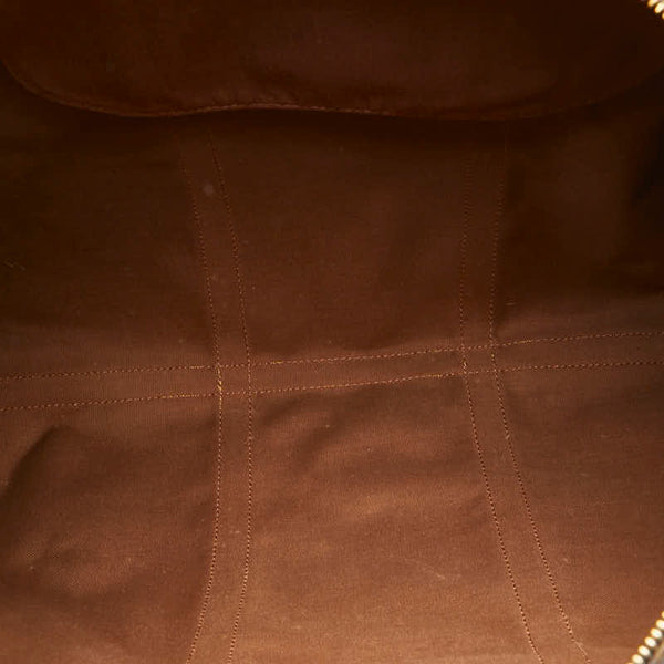 ルイ ヴィトン モノグラム フラネリー45 ボストンバッグ ショルダーバッグ M51115 ブラウン PVC レザー レディース LOUIS VUITTON 【中古】