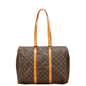 ルイ ヴィトン モノグラム フラネリー45 ボストンバッグ ショルダーバッグ M51115 ブラウン PVC レザー レディース LOUIS VUITTON 【中古】