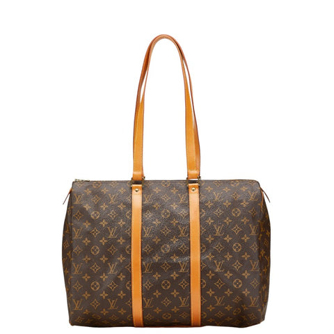 ルイ ヴィトン モノグラム フラネリー45 ボストンバッグ ショルダーバッグ M51115 ブラウン PVC レザー レディース LOUIS VUITTON 【中古】
