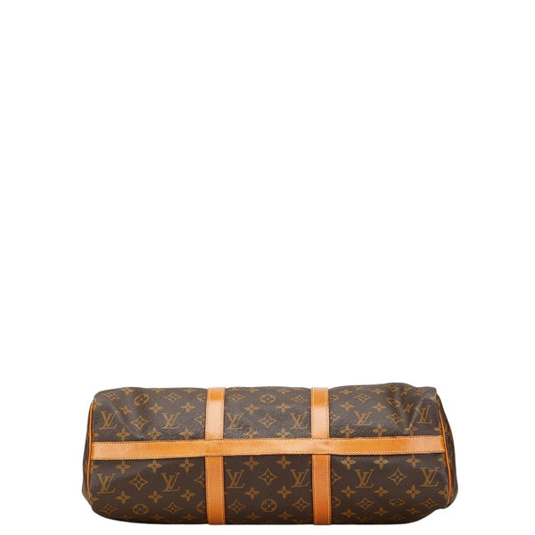 ルイ ヴィトン モノグラム フラネリー45 ボストンバッグ ショルダーバッグ M51115 ブラウン PVC レザー レディース LOUIS VUITTON 【中古】