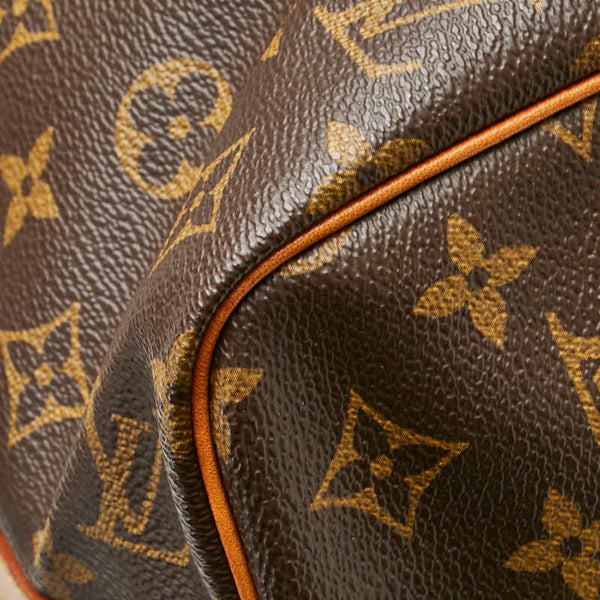 ルイ ヴィトン モノグラム フラネリー45 ボストンバッグ ショルダーバッグ M51115 ブラウン PVC レザー レディース LOUIS VUITTON 【中古】
