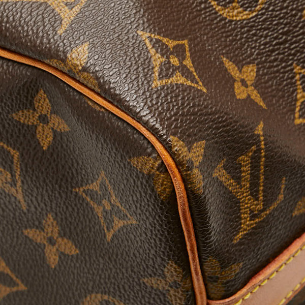 ルイ ヴィトン モノグラム フラネリー45 ボストンバッグ ショルダーバッグ M51115 ブラウン PVC レザー レディース LOUIS VUITTON 【中古】