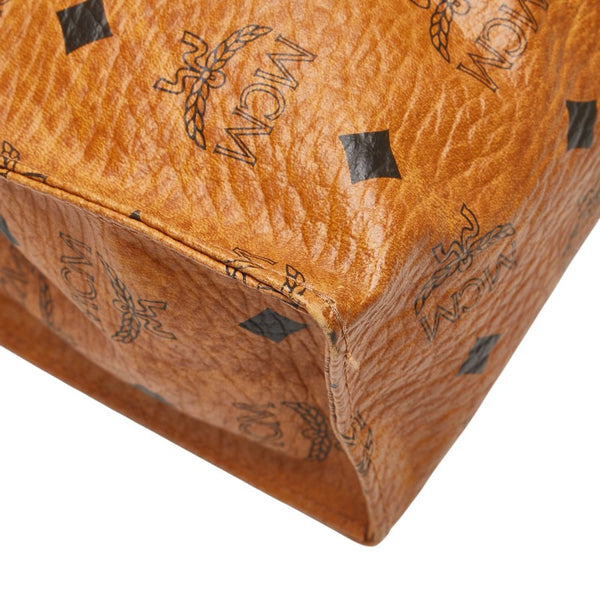 エム シー エム ヴィセトス セカンドバッグ クラッチバッグ ブラウン レザー レディース MCM 【中古】