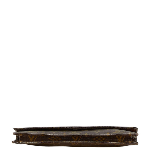 ルイ ヴィトン モノグラム ポシェットラバ 20 セカンドバッグ ポーチ M51935 ブラウン PVC レザー レディース LOUIS VUITTON 【中古】