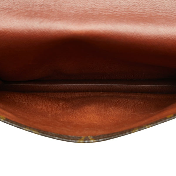 ルイ ヴィトン モノグラム ポシェットラバ 20 セカンドバッグ ポーチ M51935 ブラウン PVC レザー レディース LOUIS VUITTON 【中古】