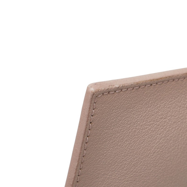 サンローラン ポーチ 小物入れ ライトピンク レザー レディース SAINT LAURENT 【中古】