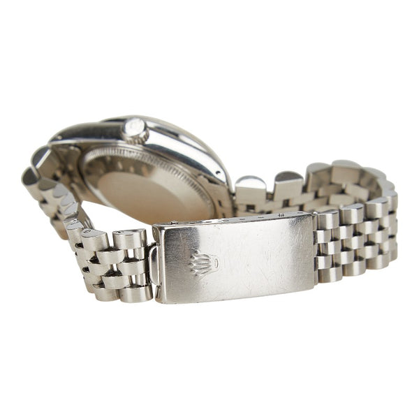 ロレックス デイトジャスト 腕時計 68240 自動巻き シルバー文字盤 ステンレススチール レディース ROLEX 【中古】