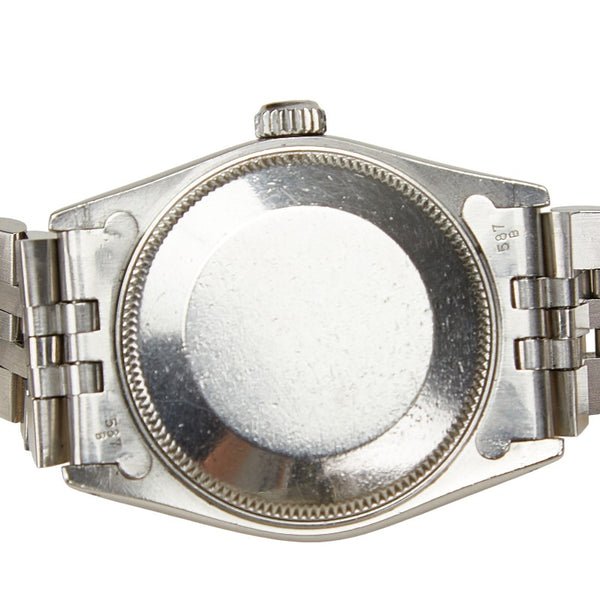 ロレックス デイトジャスト 腕時計 68240 自動巻き シルバー文字盤 ステンレススチール レディース ROLEX 【中古】