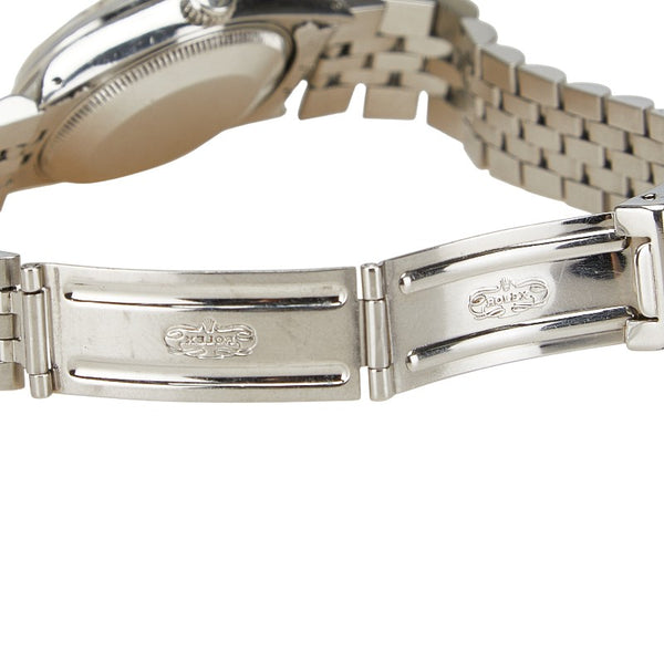 ロレックス デイトジャスト 腕時計 68240 自動巻き シルバー文字盤 ステンレススチール レディース ROLEX 【中古】