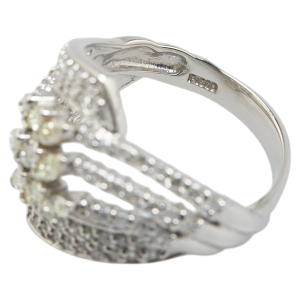 Pt900 プラチナ ダイヤ1.50ct リング 指輪 レディース 17号 【中古】