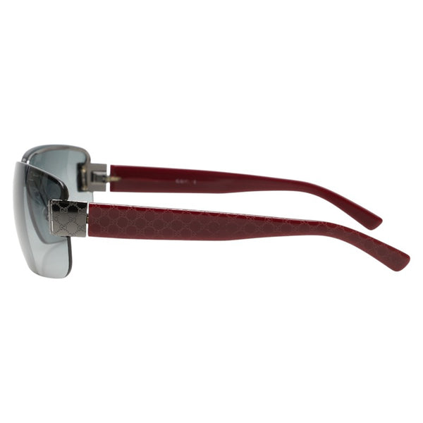 グッチ サングラス GG1798 レッド シルバー プラスチック レディース GUCCI 【中古】