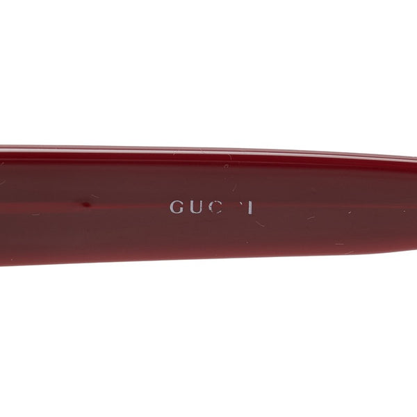 グッチ サングラス GG1798 レッド シルバー プラスチック レディース GUCCI 【中古】