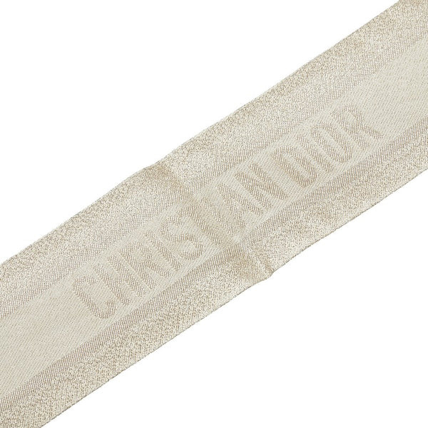 クリスチャンディオール トロッター ミッツァ スカーフ ゴールド シルク ポリアミド レディース Christian Dior 【中古】