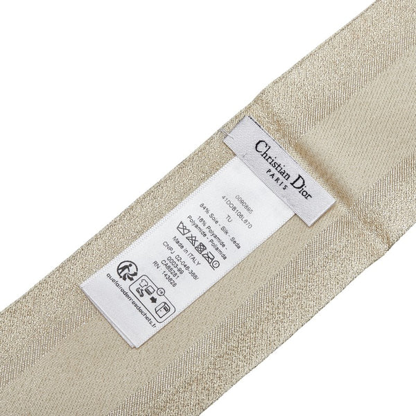 クリスチャンディオール トロッター ミッツァ スカーフ ゴールド シルク ポリアミド レディース Christian Dior 【中古】
