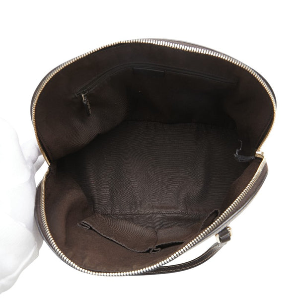 グッチ GGクリスタル ハンドバッグ ショルダーバッグ 2WAY 420023 ブラウン PVC レザー レディース GUCCI 【中古】