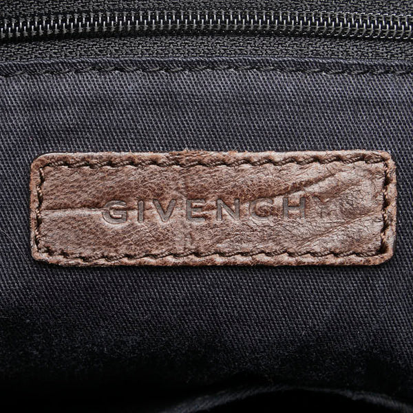 ジバンシー パンドラ ワンショルダーバッグ ブラウン レザー レディース Givenchy 【中古】