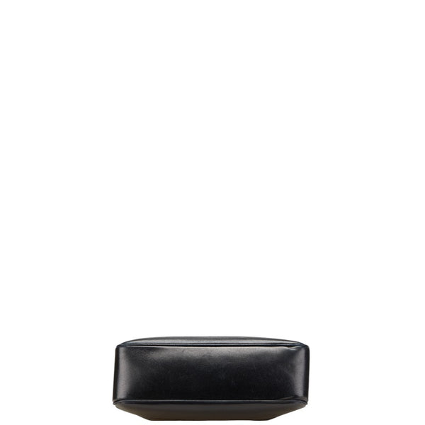 シャネル ココマーク チェーン トートバッグ ショルダーバッグ ブラック ラムスキン レディース CHANEL 【中古】