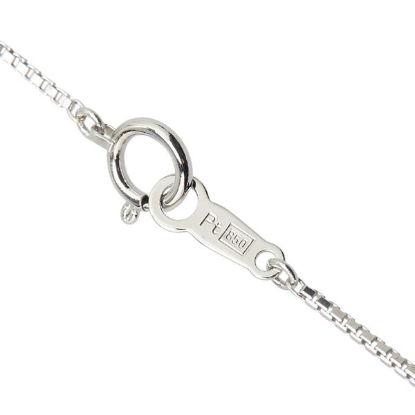 Pt900 プラチナ Pt850 プラチナ ガーネット5.05ct ダイヤ0.34ct ペンダントネックレス レディース 【中古】