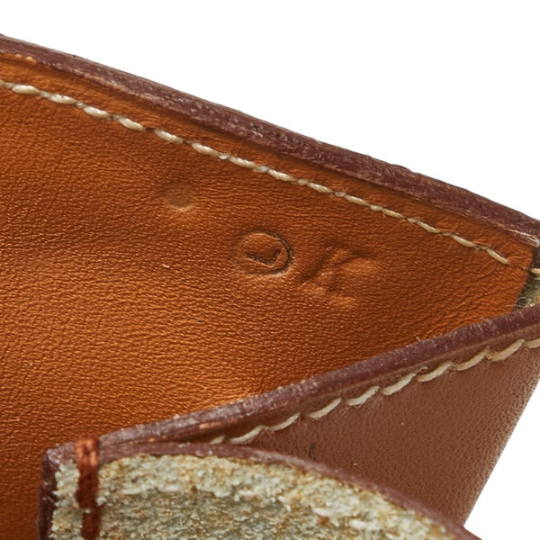 エルメス ヴェスパポーチ ポーチ 小物入れ ブラウン レザー レディース HERMES 【中古】