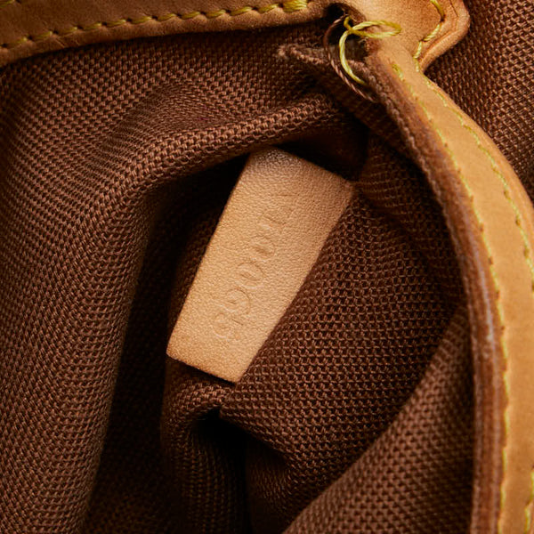 ルイ ヴィトン モノグラム カバメゾ ショルダーバッグ トートバッグ  M51151 ブラウン PVC レザー レディース LOUIS VUITTON 【中古】