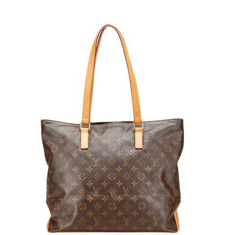 ルイ ヴィトン モノグラム カバメゾ ショルダーバッグ トートバッグ  M51151 ブラウン PVC レザー レディース LOUIS VUITTON 【中古】