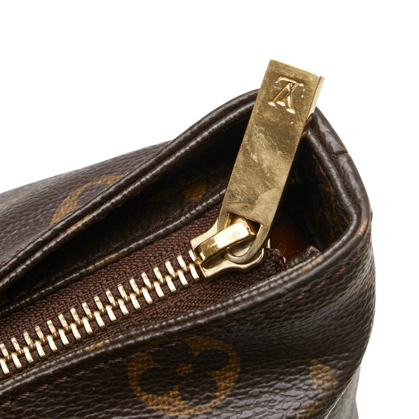 ルイ ヴィトン モノグラム カバメゾ ショルダーバッグ トートバッグ  M51151 ブラウン PVC レザー レディース LOUIS VUITTON 【中古】